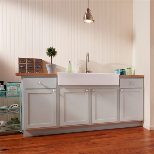 How to build a laundry room pedestal