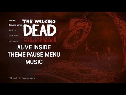 The Walking Dead The Telltale Definitive Series - Final Season "Alive Inside" Pause Menu Music OST
