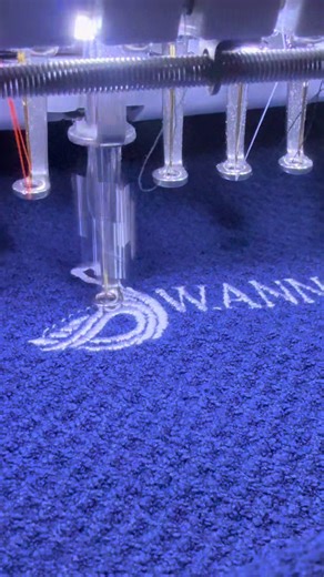 What the hell am I doing right?? #fyp #embroidery #custom #golf #towel #foundation