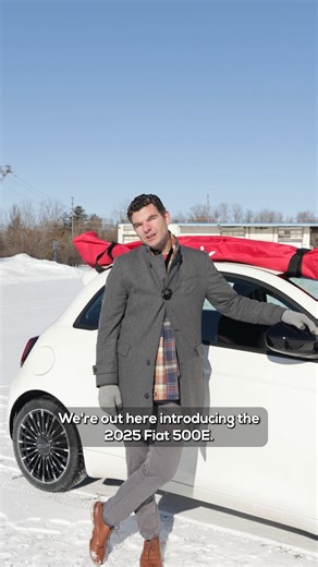 Matt walks us through the functionality of the 2025 Fiat 500e RED, showcasing its modern features and efficient design! 🚗 ✔ $50 per week, taxes included ✔ $3,000 cash down ✔ 24 month lease at 1.99% APR See it for yourself at 919 Division St, Cobourg Or visit our website at boyercobourg.com! #fiat #fiat500 #cardealership #cobourg #electriccar | Boyer Chrysler Dodge Jeep Ram Fiat Cobourg