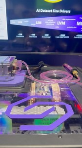 Solidigm introduces the first liquid-cooled SSD at #GTC2025, designed for AI & HPC workloads that demand high performance and efficiency. 💡 Better cooling = better performance. This SSD is built for high-density data centers, reducing heat and power consumption while maximizing storage speed. 🎥 Watch the video to see it in action! 📲 Click the link in our bio to learn more! #Solidigm #LiquidCooledSSD #AI #HPC #EnterpriseStorage #DataCenter #TechInnovation #StorageTech #SSD #HighPerformanceComp