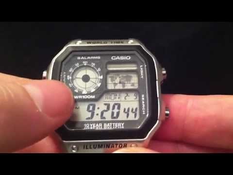 Casio AE-1200 WHD-1AVEF World Time Watch