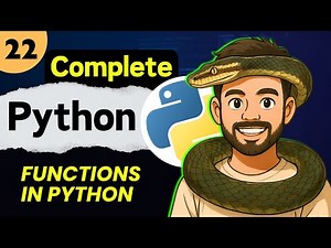 Lec 22: Function in Python | Python Full Course (2025)