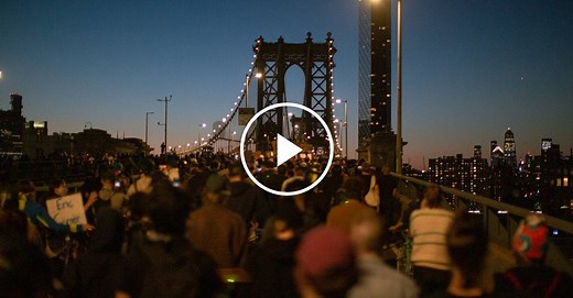New York City Protesters Shut Down Bridge Traffic
