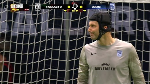 Clever play from Rukkas is met with a vital save from Petr Cech, but the Chelsea legend fails to take advantage of the open net from his kick 🔵 | Sky Sports Football