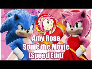 [Speed Edit] Amy Rose - Sonic the Movie