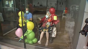 Special balloon delivery brings smiles to nursing home residents on Long Island
