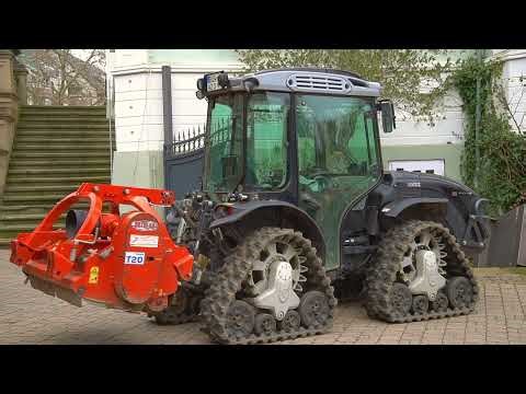 Putting vinyl lettering/custom decal on Carraro tractor