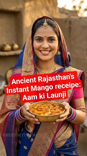 How Rajasthan Turned Raw Mango into a 7-Day Preserved Delicacy | Aam Ki Launji #shorts #foodshorts
