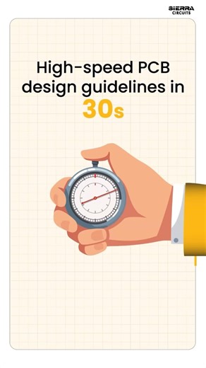 High-speed PCB design guidelines in 30s
