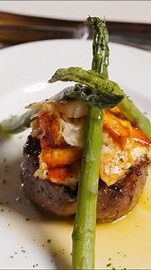 Filet mignon, perfectly seared. Buttery lobster. Decadent Oscar-style topping. This is what luxury on a plate looks like. Don’t miss out, our Fire & Fresh menu won’t be here forever. | Eddie Merlot's