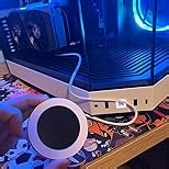 2.1in AIO Display Screen White Upgrade Kit LCD Screen CPU Temp Monitor for CPU Liquid Cooler, Computer Accessories PC Parts