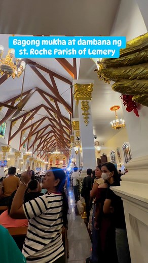 The newly renovated St. Roche Parish of Lemery | Louie Alvarez