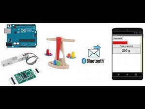 Weighing scale using HX711 and Arduino for remote weight monitoring (by bluetooth)