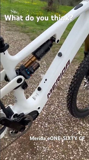 What do you think of the new Merida eONE-SIXTY CF eMTB?! #loamwolf #mtb