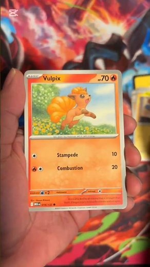 Day 58 Rip!!! -A cute Vulpix for luck #pokemontcg #pokemoncards #pokemoncommunity