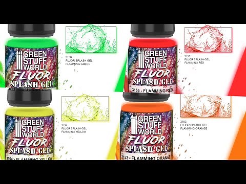 Hobby Basics : Splash Gel Fluor