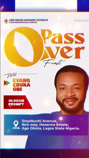 Prepare For Passover Feast Before Our 100 Days Fasting And Prayer Program. Save The Date!!!