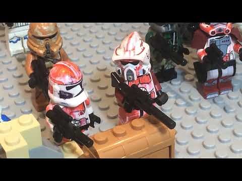 Lego Star Wars the Clone Wars Stop Motion