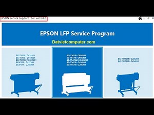 Epson Service Support Tool v1.8.2 Keygen, Service program epson SC-F500 570 T3100 T3130 ...