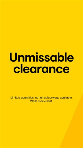 Run! Unmissable clothing clearance is on! Hurry to shop our low prices. 😍 | Kmart Australia
