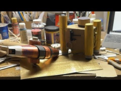 The Paper Engineer LIVE updating parts on the Hammerhead Corvette!!!