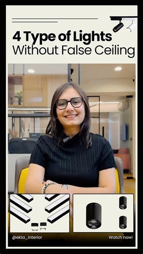 You can install these LIGHTS without False Ceiling #Home