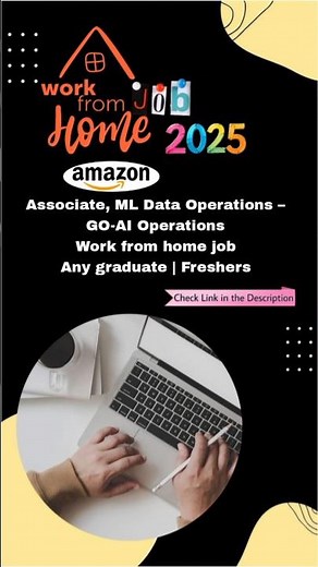 🎯 Amazon ML Data Operations Associate 2025 | Work From Home Job | Apply Now