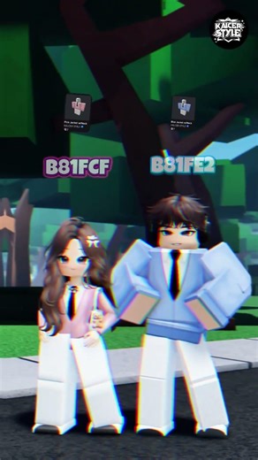 MATCHING OUTFIT W/AYANG #exstore #roblox #komunitasroblox