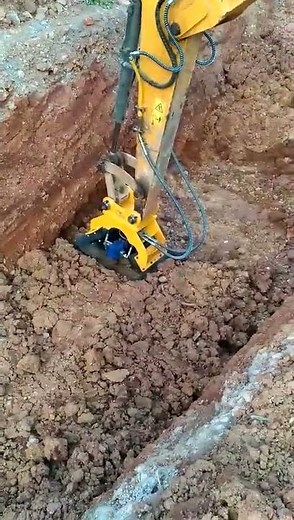 Small Excavator Mounted Hydraulic Mini Vibrator Plate Compactor