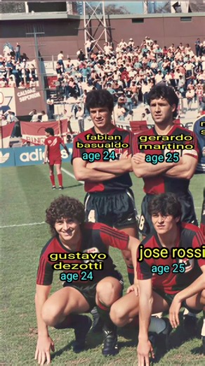 Newell's Old Boys campeón 1987-1988: plantilla y edad en 1988