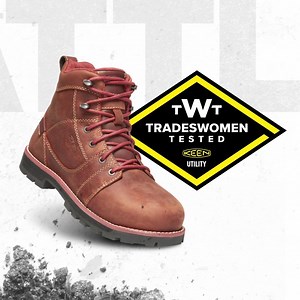 698 reactions · 130 shares | Introducing the Seattle series: Work boots as tough and rugged as the tradeswomen who wear them. | KEEN Utility | Facebook