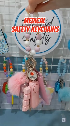 Medical Safety Keychains for someone with Asthma, and another person who suffers from migraines and chronic fatigue syndrome . #asthma #asthmaattack #asthmaawareness #migraine #migraines #chronicfatiguesyndrome #chronicfatigue #cfs #safetykeychains #safetykeychain | Intrepid Safety
