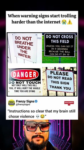 ⚠️ Warning Signs That Chose Violence ⚠️ | Funny Signs