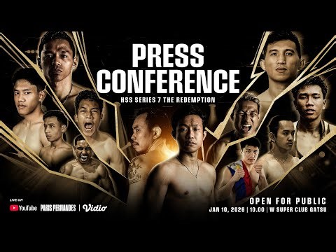 PRESS CONFERENCE HSS SERIES 7: THE REDEMPTION | PARIS vs RUDY II 🔥