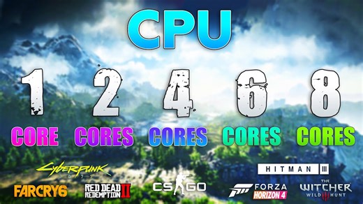 How many cores are enough for games?