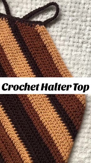 Simple Crochet Halter Top Tutorial Under 3 Hours