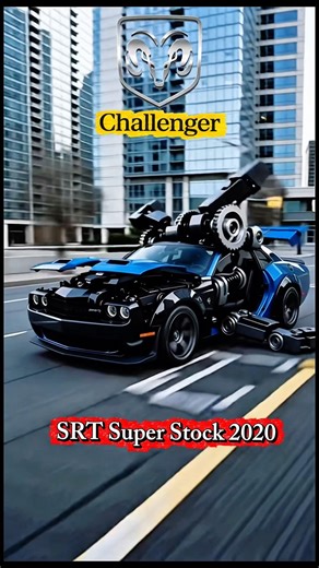 Dodge Challenger Evolution: 1970 vs 2025 (Junkyard to Future) 🏚️➡️⚡ #shorts