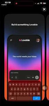 Lovable AI mobile app: Build free Apps and websites With AI (No Code)
