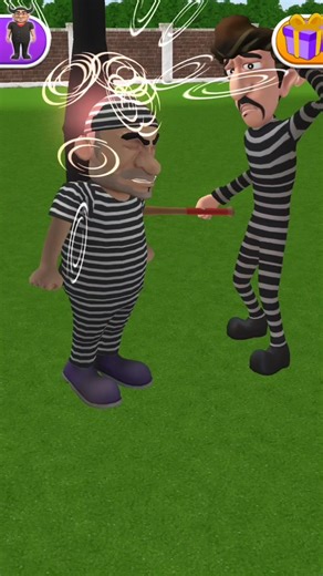 scary robber ko uski friend ne pita #surojvhai #gaming #viral #trending #shortvideo #trendingshorts