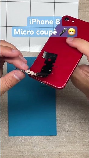 Micro iPhone 8 à changer - Repair Ifavone #repair #astuce #iphone