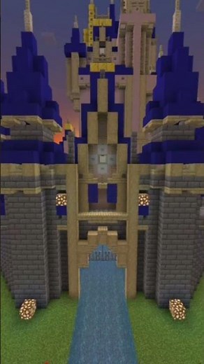 I recreated the Disney 100 intro IN MINECRAFT #minecraft #minecraftbedrock #disney100