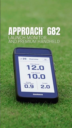 Real-time putting data | Approach G82 | Garmin