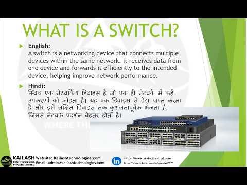 Part-2 What is switch practical & physically नेटवर्किंग में स्विच क्या है? भौतिक रूप से समझाएं।