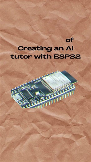 Day 1 of making an ai tutor device! #arduino