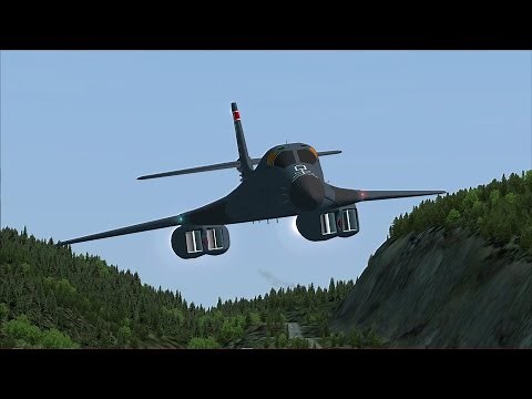 FSX B-1 at Mach Loop