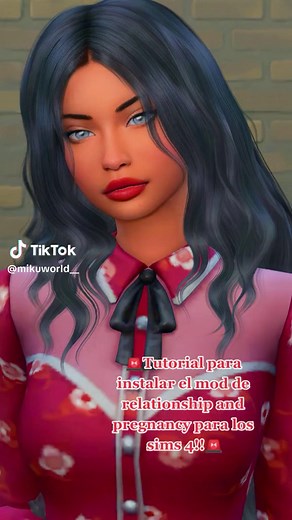 🚨Tutorial para instalar el mod de relationship & pregnancy en los sims 4 super fácil!🚨 #ts4 #foryou #viral #sims4tutorial #thesims #sims #thesims4 #lossims4 #simsselves #sims4 #sims4mods #lossims4enespañol #simmods #simstrucos