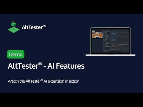AltTester® Demo - CLI and AI Skills