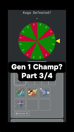Who Will Be the Generation 1 Pokémon Champion?