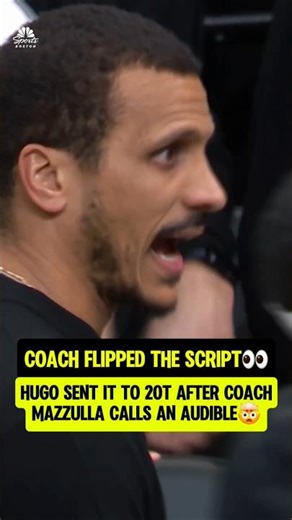 Coach CHANGED THE PLAN last minute😭